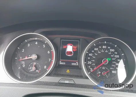 2017 Volkswagen Golf Gti Autobahn 4-Door/S 4-Door/Se 4-Door/Sport 4-Door from USA, damaged, VIN 3VW447AU3HM053409